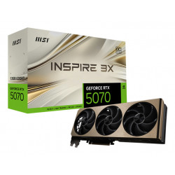 MSI GeForce RTX 5070 INSPIRE 3X OC 12GB Graphics Card