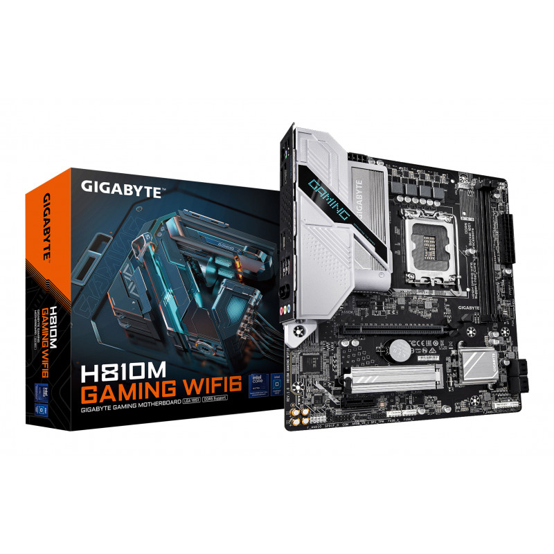 GIGABYTE H810M GAMING WIFI6 Micro-ATX Motherboard