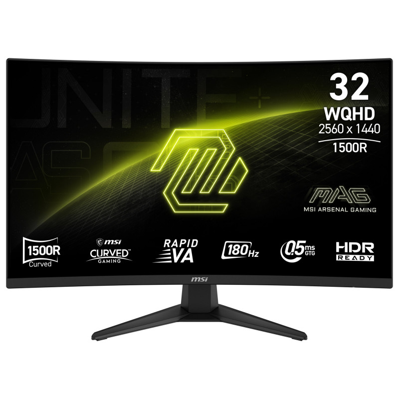 MSI MAG 321CQF 31.5" Curved VA Monitor