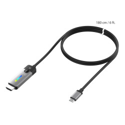 J5CREATE JCC157-N USB-C to HDMI 2.1 8K Cable