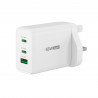 J5CREATE JUP3365F-FN 65W GAN 3-Port USB-C Charger