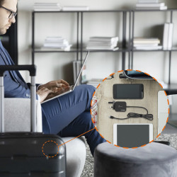 J5CREATE JUP1565DCF-FN 67W GAN USB-C Charger