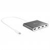 J5CREATE JCA366-N USB-C to 4-Port HDMI Adapter