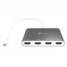 J5CREATE JCA366-N USB-C to 4-Port HDMI Adapter