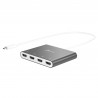 J5CREATE JCA366-N USB-C to 4-Port HDMI Adapter