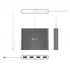 J5CREATE JCA366-N USB-C to 4-Port HDMI Adapter
