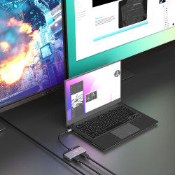 J5CREATE JCA465-N USB-C to Dual HDMI Adapter