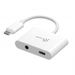 J5CREATE JCA122-N USB-C to 3.5mm Audio Adapter