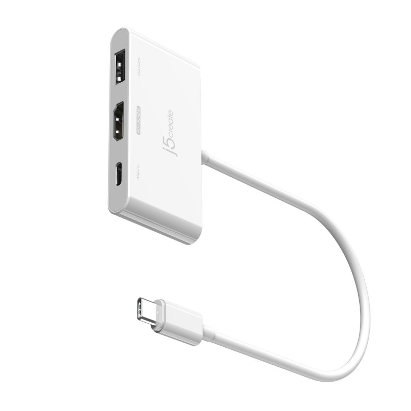 J5CREATE JCA399-N USB-C to HDMI 4K 144Hz USB 100W Adapter