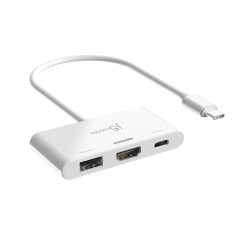 J5CREATE JCA399-N USB-C to HDMI 4K 144Hz USB 100W Adapter