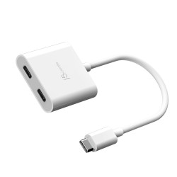 J5CREATE JCA164-N USB-C to Dual USB-C with Video Hub