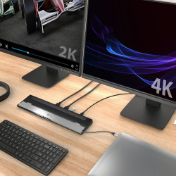 J5CREATE JCD542-N USB-C Dual HDMI Docking Station