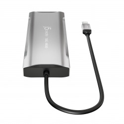 J5CREATE JCD397-N 4K60 USB-C Triple Monitor Docking Station
