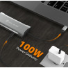 J5CREATE JCD397-N 4K60 USB-C Triple Monitor Docking Station