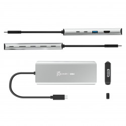 J5CREATE JCD401-N USB4 Dual 4K Multi-Port Hub