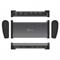 J5CREATE JTD562-FN 8K Thunderbolt 4 Docking Station