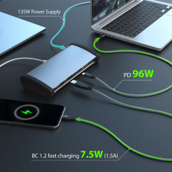 J5CREATE JTD562-FN 8K Thunderbolt 4 Docking Station