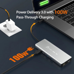 J5CREATE JCD403-N USB4 8K Multi-Port Hub