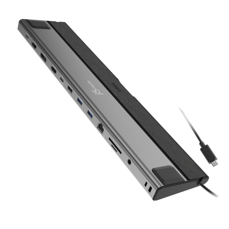 J5CREATE JCD554-N Triple 4K Display USB4 Docking Station