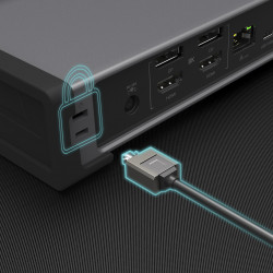 J5CREATE JTD568-FN Thunderbolt 4 Quad Display Dock