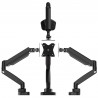 J5CREATE JTSA301-N Ergonomic Monitor Mount with Dock