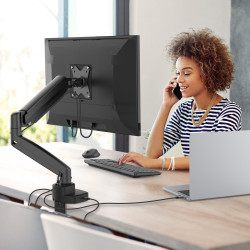 J5CREATE JTSA301-N Ergonomic Monitor Mount with Dock