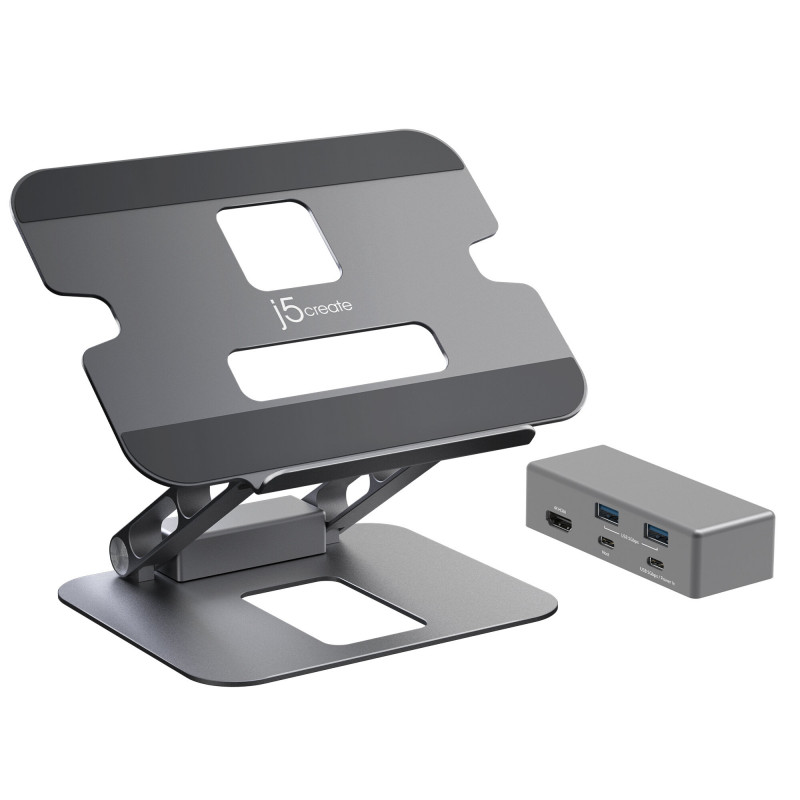 J5CREATE JTS327-N Multi-Angle 4K Docking Station