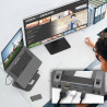 J5CREATE JTS327-N Multi-Angle 4K Docking Station
