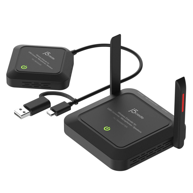 J5CREATE JVW120-N USB Wireless Extender for Camera/Microphone/Speaker
