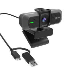 J5CREATE JVU430-N 4K Ultra HD Webcam