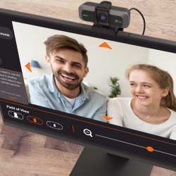 J5CREATE JVU430-N 4K Ultra HD Webcam