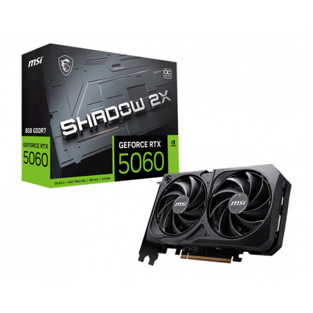MSI GeForce RTX 5060 8GB Shadow 2X OC Graphics Card