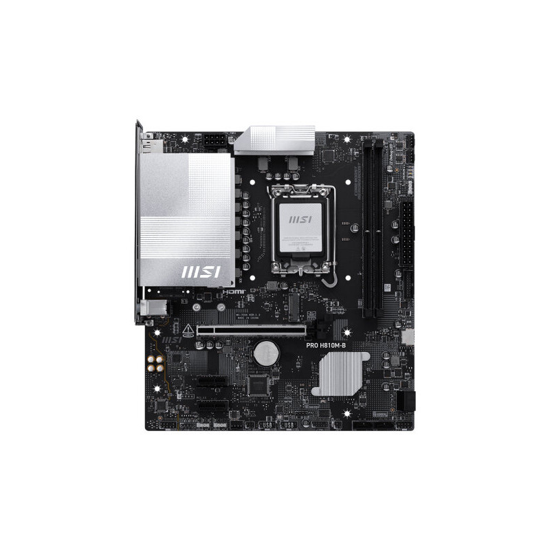 MSI PRO H810M-B Micro-ATX Motherboard