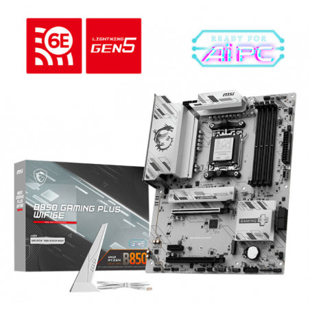 MSI B850 GAMING PLUS WIFI 6E Motherboard