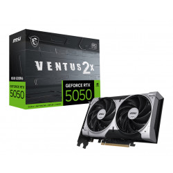 MSI GeForce RTX 5050 8GB VENTUS 2X OC Graphics Card