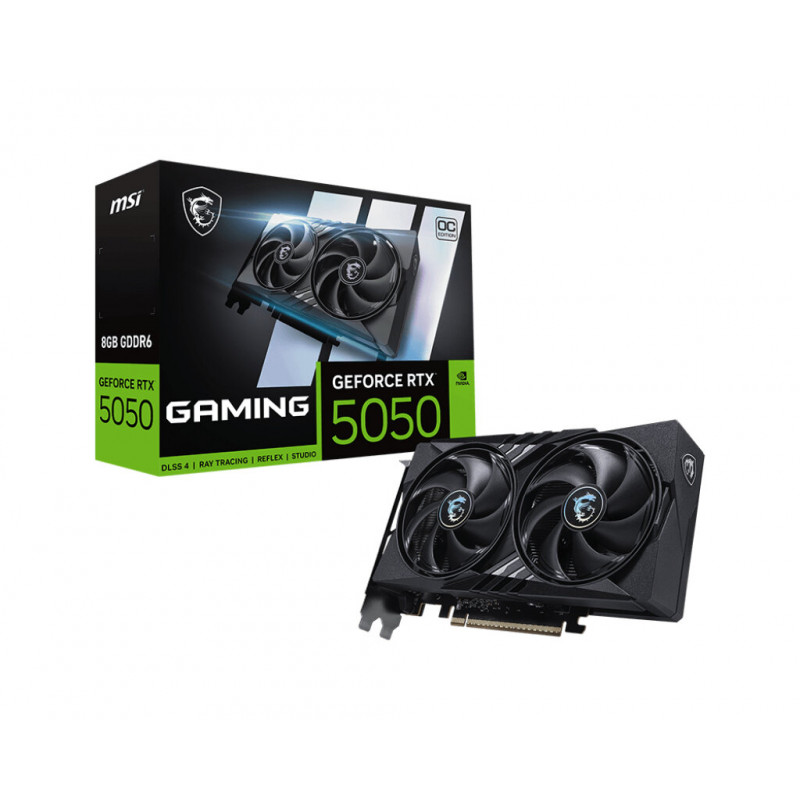 MSI GeForce RTX 5050 8GB GAMING OC Graphics Card MSI GeForce RTX 5050 8GB GAMING OC Graphics Card