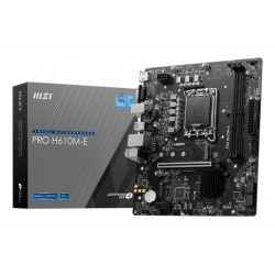 MSI PRO H610M-E Micro-ATX Motherboard