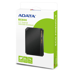 ADATA EC600 2.5" SATA USB 3.2 Gen 2 Drive Caddy