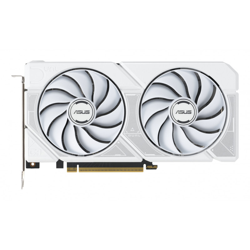 ASUS DUAL RTX 5060 Ti 16GB OC White Graphics Card