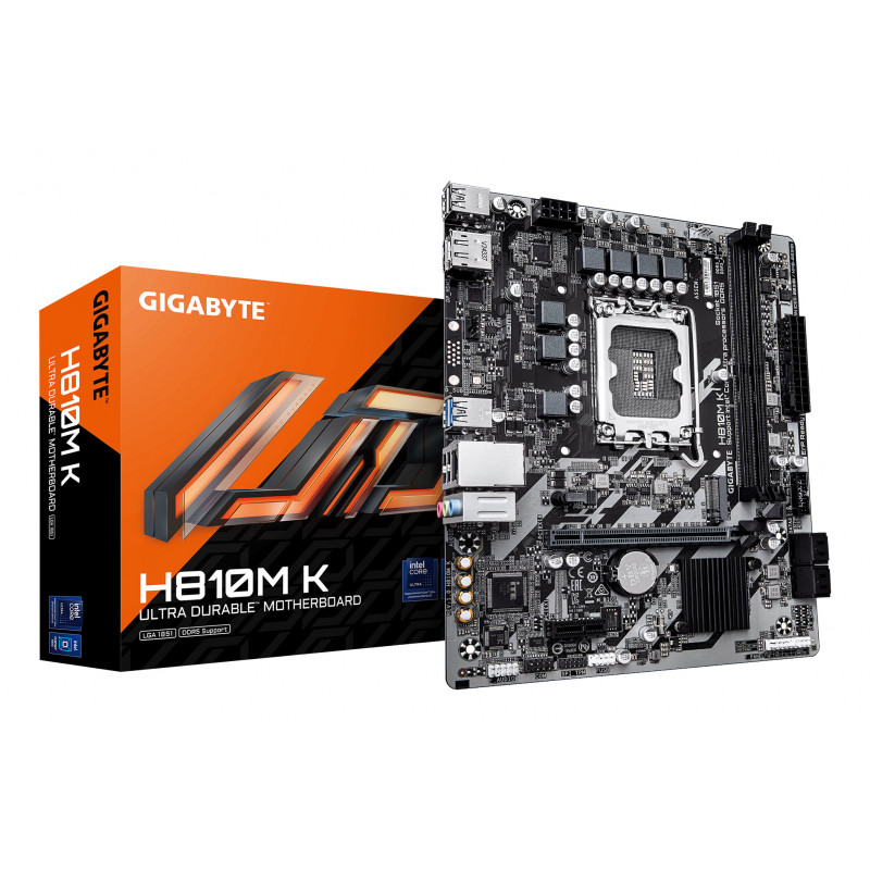 GIGABYTE H810M K Micro-ATX Motherboard