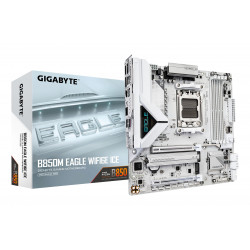 GIGABYTE B850M EAGLE WIFI 6E ICE Micro-ATX Motherboard