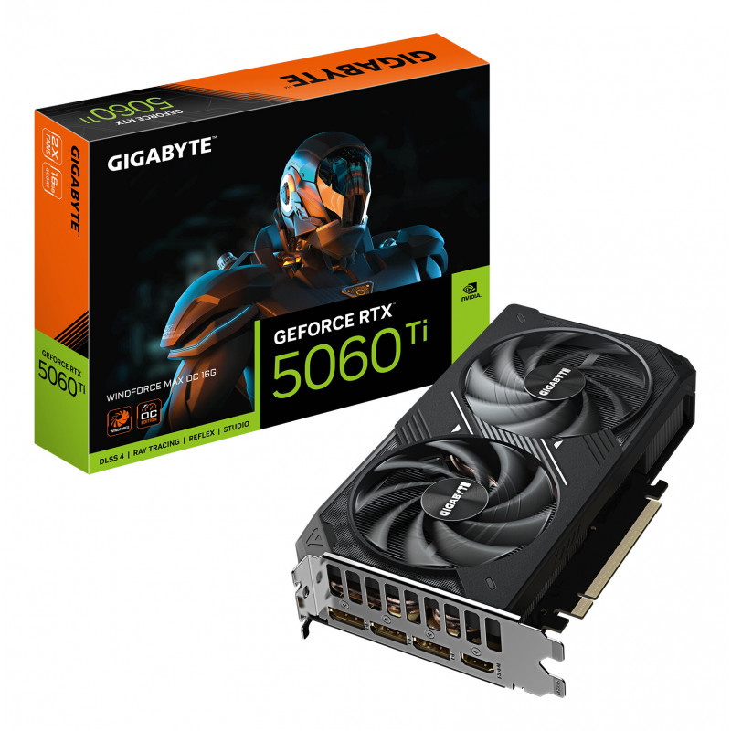 GIGABYTE GeForce RTX 5060 Ti WINDFORCE OC 16GB Graphics Card