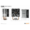 BEQUIET Pure Rock Slim 2 92mm PWM CPU Cooler