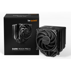 BEQUIET Dark Rock Pro 5 CPU Cooler with 2 Silent Wings Fans, 270W TDP