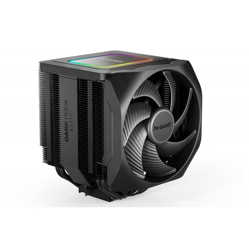 BEQUIET Dark Rock Elite 280W TDP CPU Cooler with 2 Silent Wings Fans & ARGB