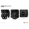 BEQUIET Dark Rock Elite 280W TDP CPU Cooler with 2 Silent Wings Fans & ARGB
