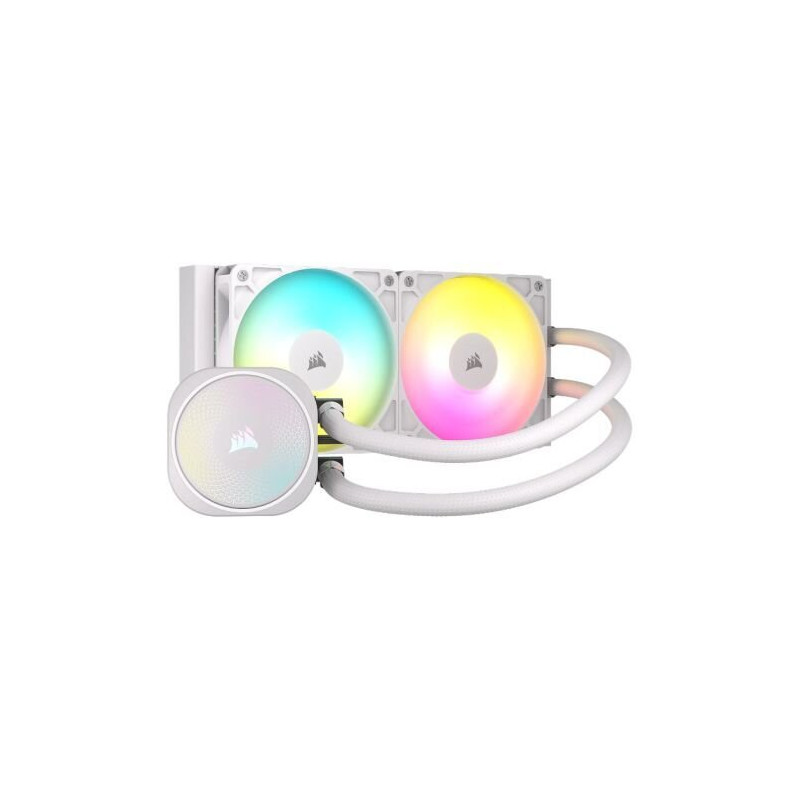 CORSAIR iCUE H150i Elite LCD XT White 240mm Liquid CPU Cooler