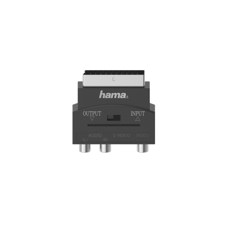 HAMA 00205268 SCART to S-VHS Video Adapter