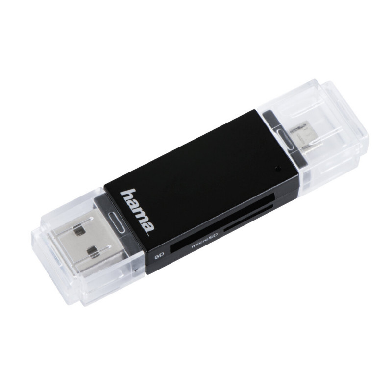 HAMA 00181056 USB 2.0 OTG Card Reader