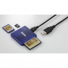 HAMA 00124131 Multi-Card Reader SD/microSD/CF USB 2.0
